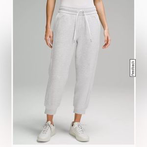 Lululemon Scuba High Rise Crop Jogger